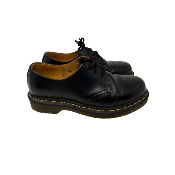 Dr. Martens 1461 Smooth Leather Oxford Shoes Black Men's 6 I Women's 7 - Picture 3 of 11